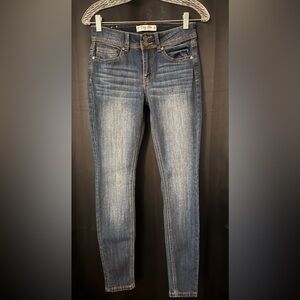 Indigo Rein Dark Blue Skinny Jeans